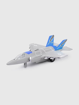 Військовий літак синій | 6749597