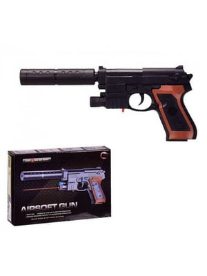 Ігровий пістолет із глушником і лазерним прицілом 238C | 6749807