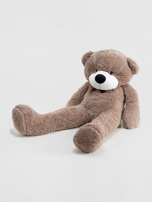 Іграшковий ведмедик кольору капучино (200 см) | 6750041