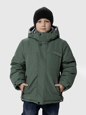 Куртка зимова для хлопчика зелена | 6750300