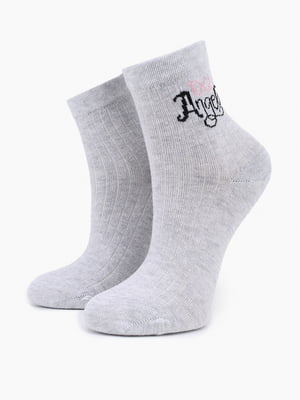 Шкарпетки сірі | 6750681