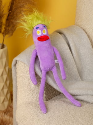 М'яка іграшка сосиска фіолетова (40 см) | 6750706