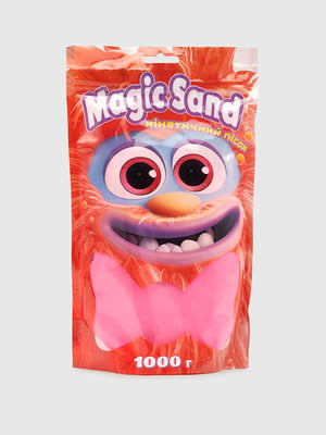 Кінетичний пісок "Magic sand в пакеті" (Рожевий) | 6748159