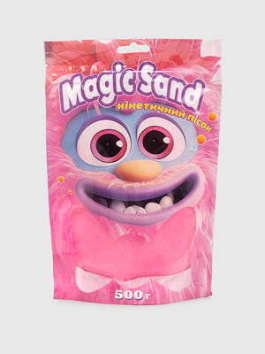 Кінетичний пісок "Magic sand в пакеті" (Рожевий) | 6748287