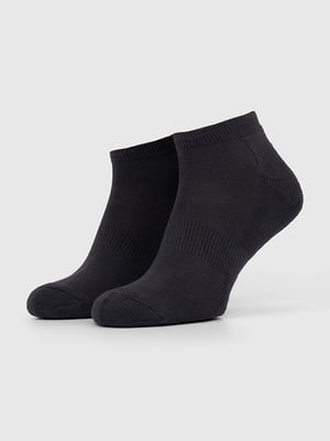 Антрацитові короткі шкарпетки | 6748707