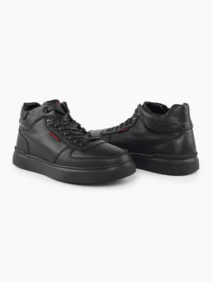 Чорні шкіряні черевики | 6749364