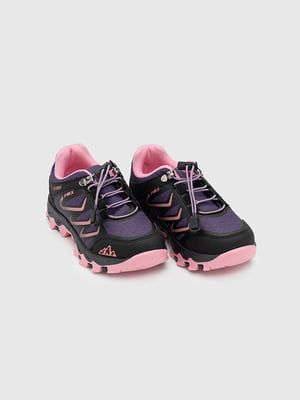 Фіолетово-рожеві кросівки з рельєфною підошвою | 6749723