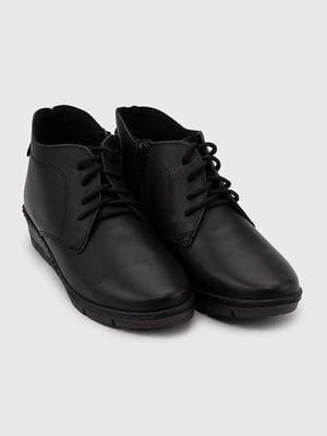 Чорні шкіряні черевики | 6749864