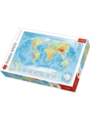 Пазл "Карта Світу" | 6751136