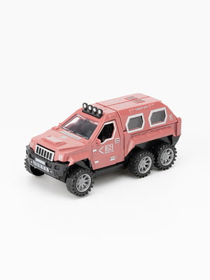 Іграшка БТР з розпилювачем рожевий | 6751343