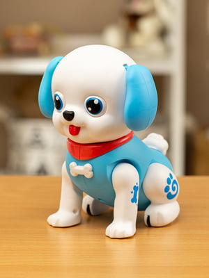 Інтерактивна іграшка “Песик” блакитного кольору | 6752097