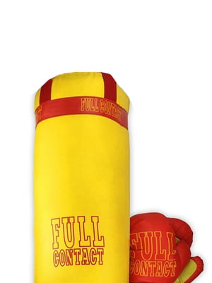 Боксерский набір "Full" жовтий великий  | 6752418