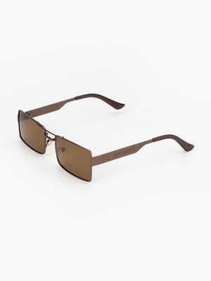 Сонцезахисні окуляри коричневого кольору | 6752910