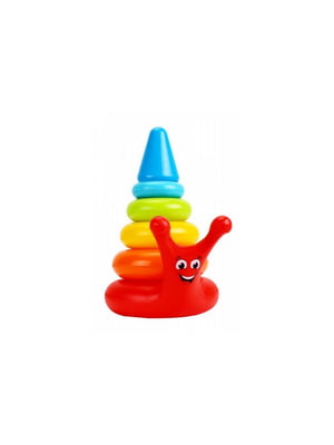 Іграшка "Пірамідка" різнокольорова | 6752958