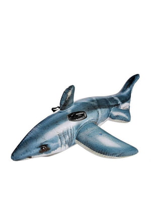 Дитячий надувний пліт для катання «Біла акула»  | 6753086