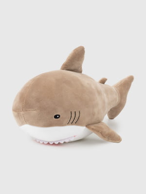 М'яка іграшка "Акула" бежева | 6754266