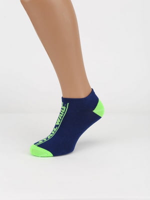 Шкарпетки (43-46) Синьо-зелені | 6754286