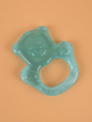 Прорізувач для зубів з гелем "Ведмедик" м’ятного кольору | 6754480
