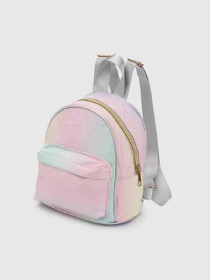 Рюкзак дошкільний бузкового кольору з градієнтом | 6754616