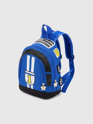 Рюкзак дошкільний синій з номером 1 | 6754700