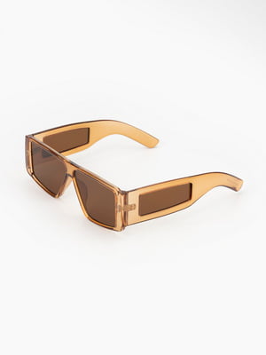 Сонцезахисні окуляри  коричневого кольору | 6755092