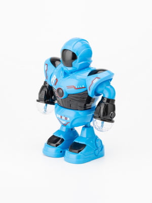 Танцюючий робот зі світловими та звуковими ефектами блакитний | 6755119