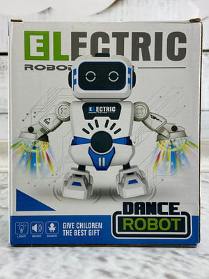 Робот на батарейках (світло, звук, танцює) | 6755202