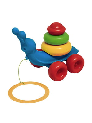 Іграшка розвиваюча пірамідка "Равлик" | 6755716