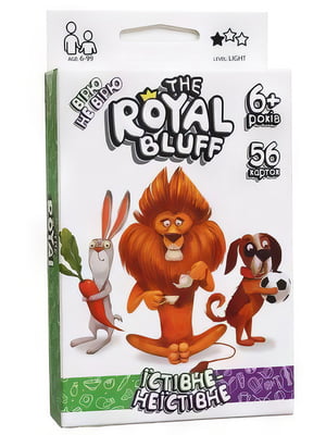 Карткова гра "The Royal Bluff: їстівне-неїстівне" (укр) | 6755766