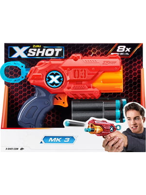 Швидкострільний бластер X-Shot  Різнокольоровий | 6755994
