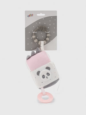 Підвіска- кубик “Панда” рожева | 6756302