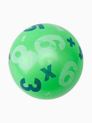 М’яч ''Цифри'' зелений | 6756512