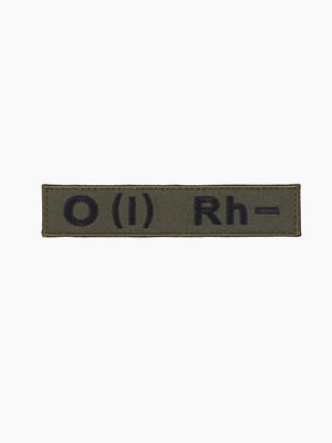Шеврон O(I) Rh - олива (12 х 2,5 см) (2000989177548A) | 6756643