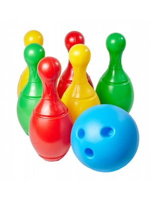 Іграшка «Набір для гри в боулінг» різнокольоровий | 6757983