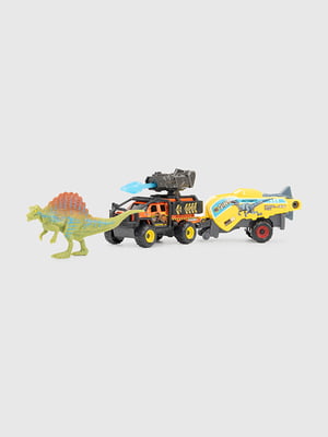 Набір ігровий металевий "Спинозавр" різнокольоровий | 6758109