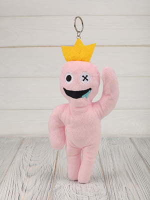М'яка іграшка рожева “Радужні герої з короною” | 6758246