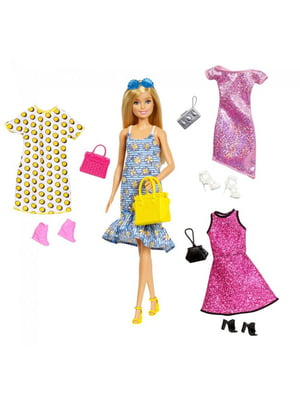 Лялька Barbie з нарядом різнокольоровим | 6758456