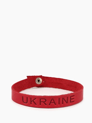 Браслет Puos Ukraine червоний | 6758621