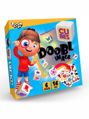 Настільна розважальна гра "Doobl Image Cubes" | 6758652