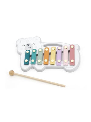 Іграшка музична “Ксилофон-ведмедик” різнокольорова | 6758662
