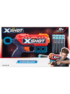 Швидкострільний бластер X-Shot  Різнокольоровий  | 6758665