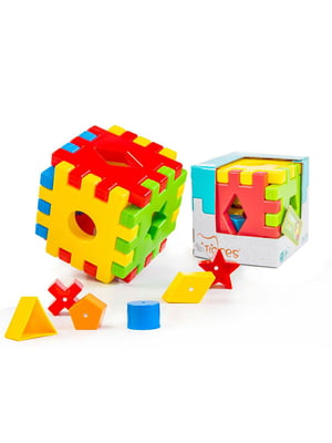 Розвиваюча іграшка «Чарівний куб» 12 елементів | 6758690
