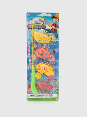 Іграшка “Риболовля” салатового кольору | 6758862