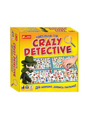 Настільна гра “Crazy detective” | 6756873