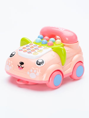 Музична іграшка “Телефон” рожевий | 6756923