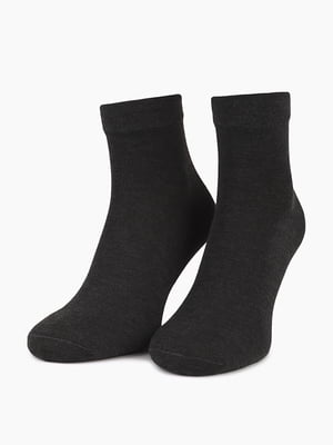 Шкарпетки темно-сірі | 6757256