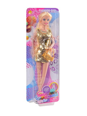 Лялька Defa в золотистому вбранні (29 см) | 6757398