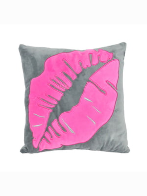 Іграшка подушка "Pink lips" | 6757430