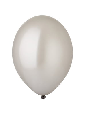 Повітряна кулька кольору срібний металік | 6757880