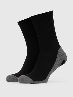 Шкарпетки чорно-сірі | 6758445